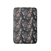 Patroon waterdieren | leven onder water in de ocea badmat (Voorkant Verticaal)