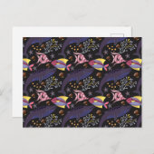 Patroon waterdieren | leven onder water in de ocea briefkaart (Voorkant / Achterkant)