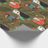 Patroon waterdieren | leven onder water in de ocea cadeaupapier (Hoek)