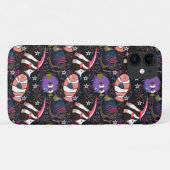 Patroon waterdieren | leven onder water in de ocea Case-Mate iPhone case (Achterkant (horizontaal))