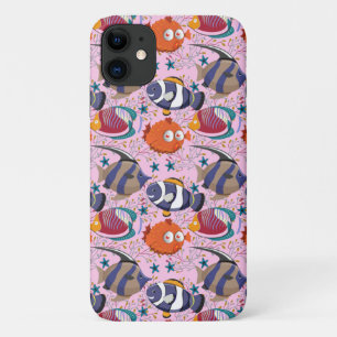 Patroon waterdieren leven onder water in de ocea Case-Mate iPhone case