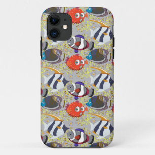 Patroon waterdieren leven onder water in de ocea Case-Mate iPhone case