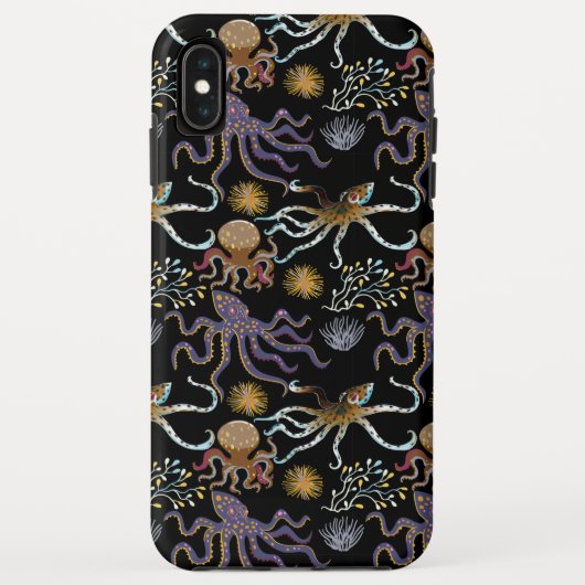 Patroon waterdieren | leven onder water in de ocea Case-Mate iPhone case (Achterkant)