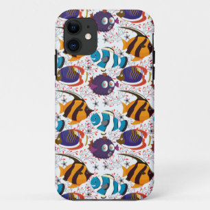 Patroon waterdieren leven onder water in de ocea Case-Mate iPhone case