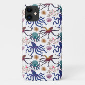 Patroon waterdieren | leven onder water in de ocea Case-Mate iPhone case (Achterkant)