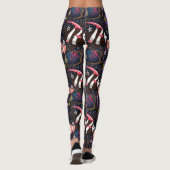 Patroon waterdieren | leven onder water in de ocea leggings (Achterkant)