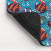 Patroon waterdieren | leven onder water in de ocea muismat (Hoek)