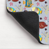 Patroon waterdieren | leven onder water in de ocea muismat (Hoek)