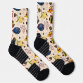 Patroon waterdieren | leven onder water in de ocea sokken (Rechts)