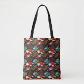Patroon waterdieren | leven onder water in de ocea tote bag (Voorkant)
