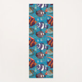Patroon waterdieren | leven onder water in de ocea yogamat (Voorkant)