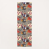 Patroon waterdieren | leven onder water in de ocea yogamat (Voorkant)