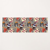 Patroon waterdieren | leven onder water in de ocea yogamat (Voorkant (horizontaal))