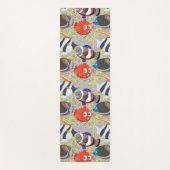 Patroon waterdieren | leven onder water in de ocea yogamat (Voorkant)