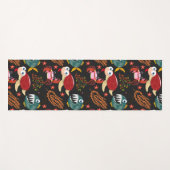 Patroon waterdieren | leven onder water in de ocea yogamat (Voorkant (horizontaal))