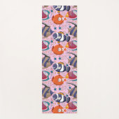 Patroon waterdieren | leven onder water in de ocea yogamat (Voorkant)