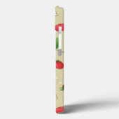 patroon waterverf aardbeien Case-Mate iPhone case (Achterkant / Links)