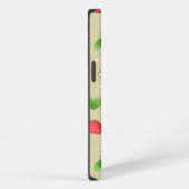 patroon waterverf aardbeien iPhone hoesje (Rechterkant)
