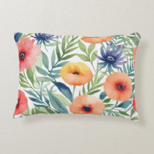 Patroon waterverf bloemen