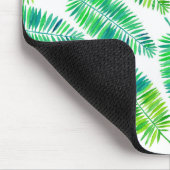 patroon waterverf palmbladeren muismat (Hoek)