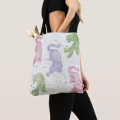 patroon waterverf tote bag (Dichtbij)