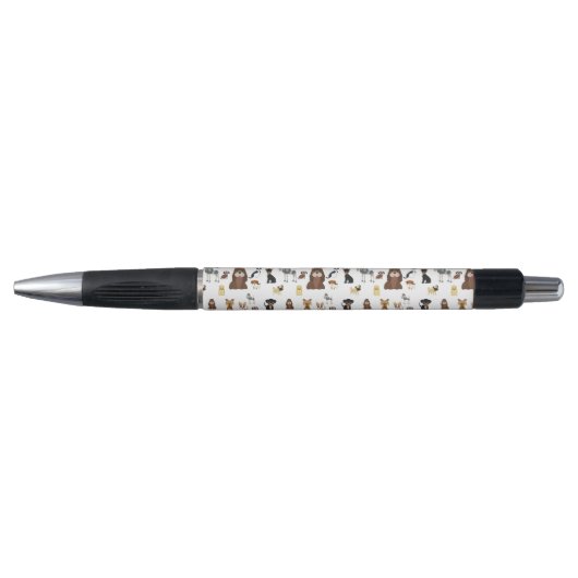 patroon witte achtergrond pen (Voorkant)