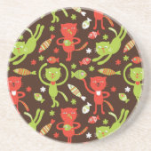 patroon zandsteen onderzetter (Voorkant)