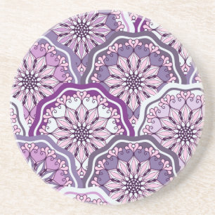  patroon zandsteen onderzetter