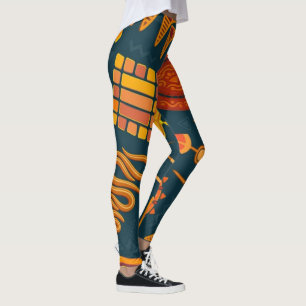Patroon Zazzle_Growshop. Leggings