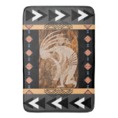 Patroon Zuidwest Kokopellis Badmat (Voorkant Verticaal)