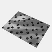 Patroon zwart-witafdrukken deurmat (Schuin)