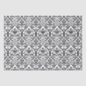 patroon zwart zwart, decostijl zwart wit tissuepapier (Voorkant)