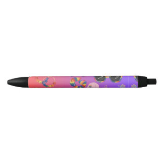 patroon zwarte inkt pen