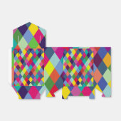 Patroonachtige Mode Kleurrijk - Moderne lenteships Bedankdoosjes (Uitgevouwen)