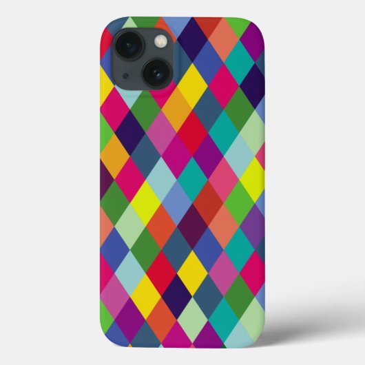 Patroonachtige Mode Kleurrijk - Moderne lenteships Case-Mate iPhone Case (Achterkant)
