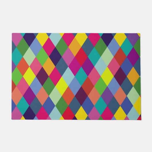 Patroonachtige Mode Kleurrijk - Moderne lenteships Deurmat (Voorkant)