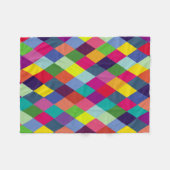 Patroonachtige Mode Kleurrijk - Moderne lenteships Fleece Deken (Voorkant (Horizontaal))