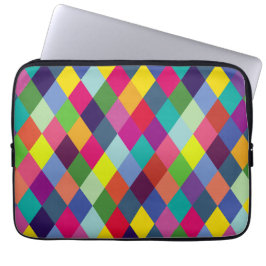 Patroonachtige Mode Kleurrijk - Moderne lenteships Laptop Sleeve