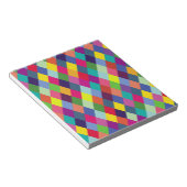 Patroonachtige Mode Kleurrijk - Moderne lenteships Notitieblok (Schuin)