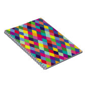 Patroonachtige Mode Kleurrijk - Moderne lenteships Notitieboek (Rechterzijde)