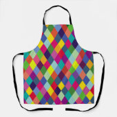 Patroonachtige Mode Kleurrijk - Moderne lenteships Schort (Voorkant)
