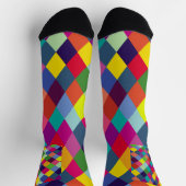 Patroonachtige Mode Kleurrijk - Moderne lenteships Sokken (Top)