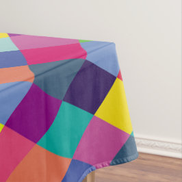 Patroonachtige Mode Kleurrijk - Moderne lenteships Tafelkleed