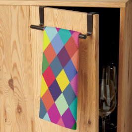 Patroonachtige Mode Kleurrijk - Moderne lenteships Theedoek