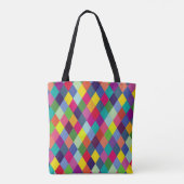 Patroonachtige Mode Kleurrijk - Moderne lenteships Tote Bag (Achterkant)