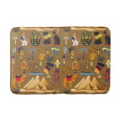 Patroonantensymbool in Egyptisch Hieroglyphic Badmat (Voorkant)