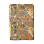 Patroonantensymbool in Egyptisch Hieroglyphic Badmat (Voorkant Verticaal)