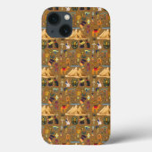 Patroonantensymbool in Egyptisch Hieroglyphic Case-Mate iPhone Case (Achterkant)