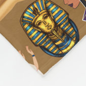 Patroonantensymbool in Egyptisch Hieroglyphic Fleece Deken (Hoek)