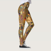 Patroonantensymbool in Egyptisch Hieroglyphic Leggings (Rechts)
